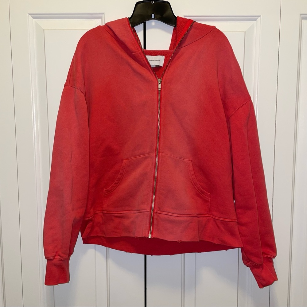 Current/Elliott Zip Up Sweatshirt